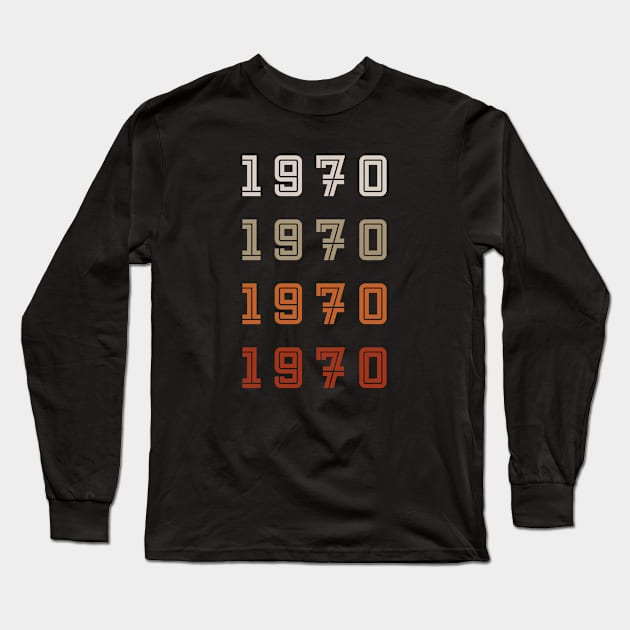 1970 Long Sleeve T-Shirt by MissMorty2